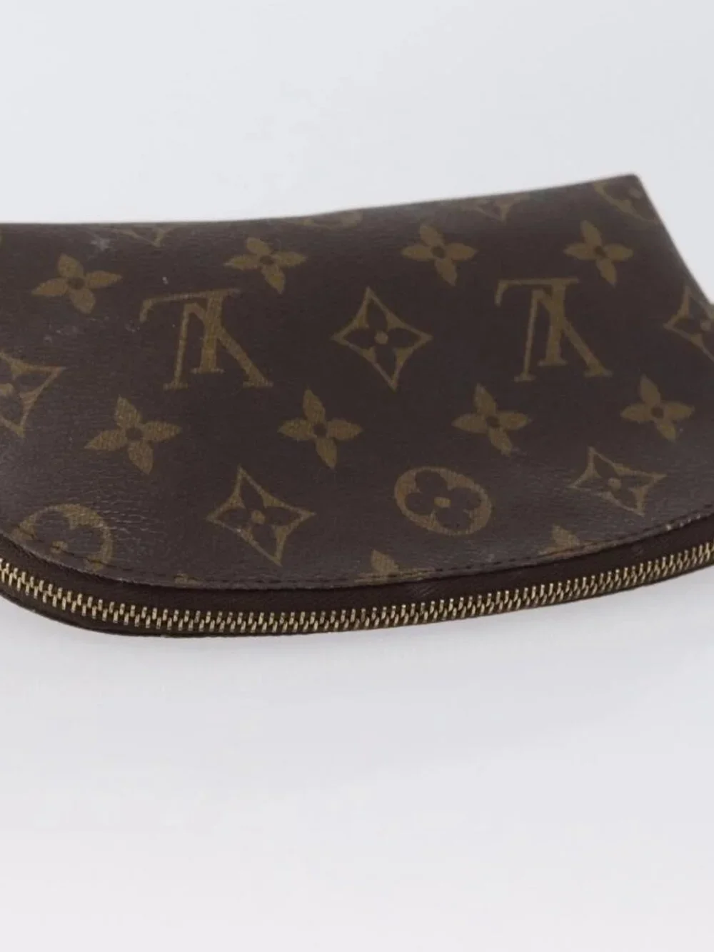 LOUIS VUITTON Monogram Pochette Cosmetic PM Pouch M43998 LV Auth 172491